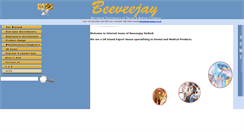 Desktop Screenshot of beeveejay.co.uk